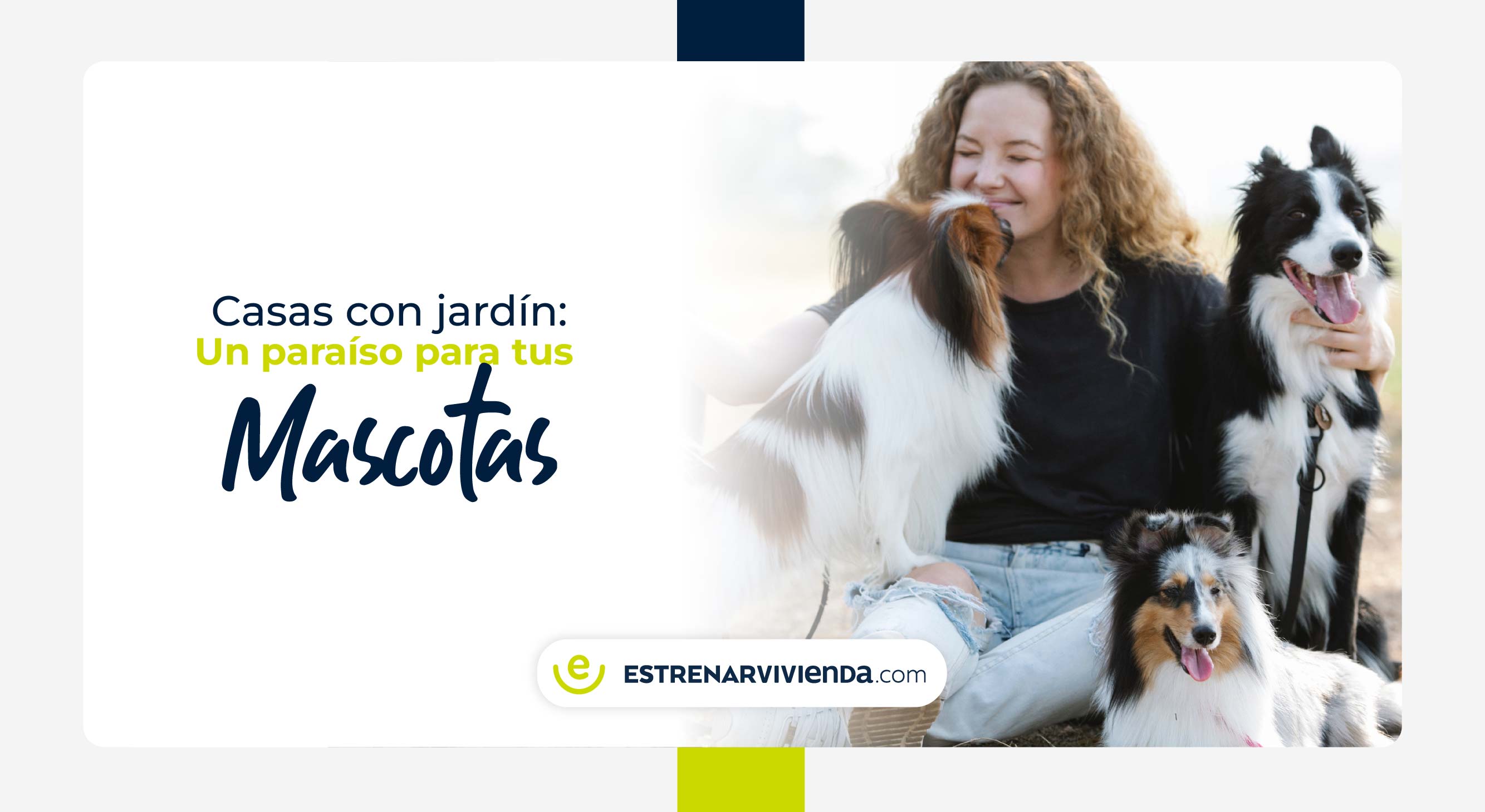 Casas con jardín: Un paraíso para tus mascotas