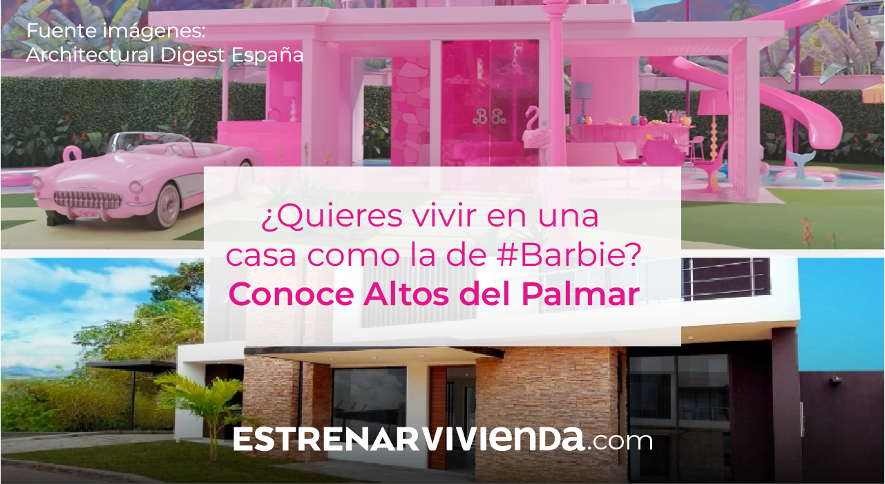 Vive en una casa al estilo de #Barbieland: Conoce Altos del Palmar
