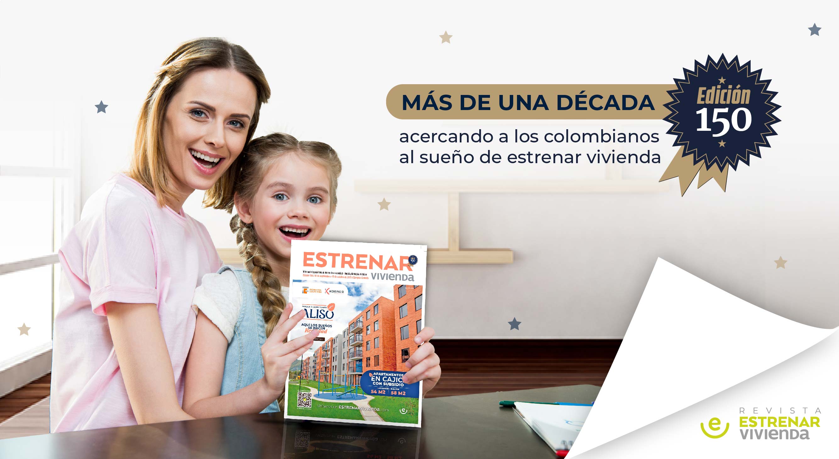 Revista Estrenar Vivienda: Más de una década acercando a los Colombianos al sueño de estrenar vivienda