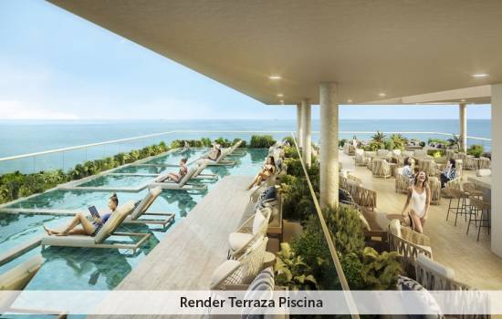 Apartamento en venta en Primera Linea de Playa, Santa Marta