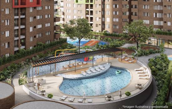 Apartamento en venta en Avenida Las Vegas, Envigado