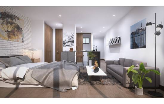 Apartaestudio en venta en Chicó, Bogotá