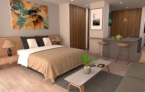 Apartaestudio en venta en Chicó, Bogotá