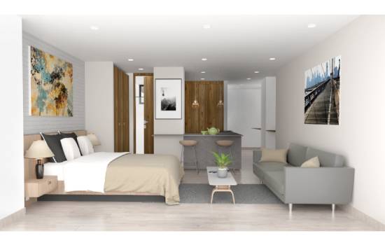Apartaestudio en venta en Chicó, Bogotá
