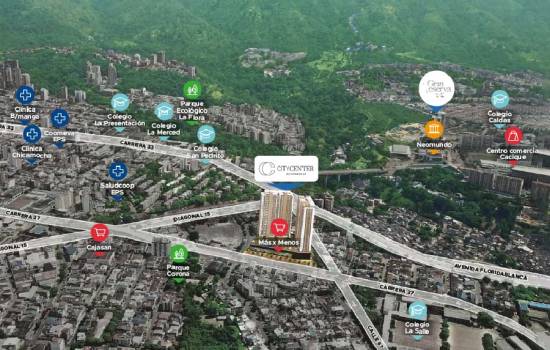 Apartaestudio en venta en Puerta del Sol, Bucaramanga