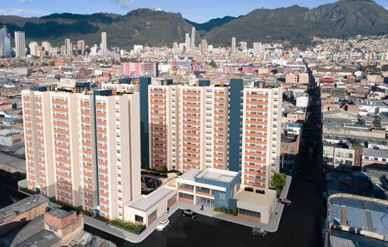 Apartamento en venta en Ricaurte, Bogotá