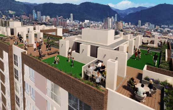 Apartamento en venta en Ricaurte, Bogotá