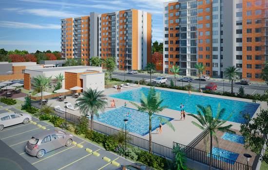 Apartamento en venta en Ciudad Santa Bárbara, Palmira