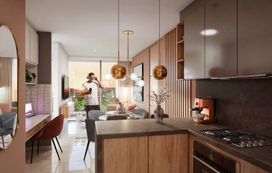 Apartaestudio en venta en Cacique, Bucaramanga