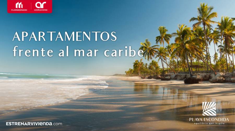Playa escondida apartamentos en venta
