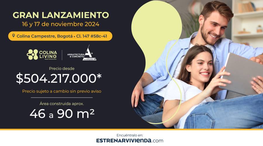 Colina Living, apartamentos en Colina campestre
