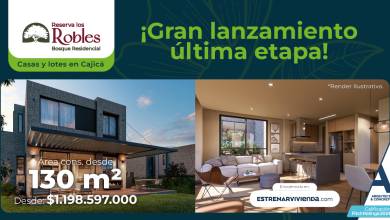 Gran lanzamiento Reserva los Robles, Cajica