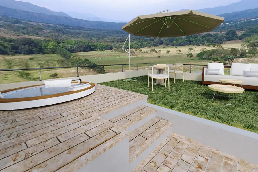 Terraza Alcoba Principal