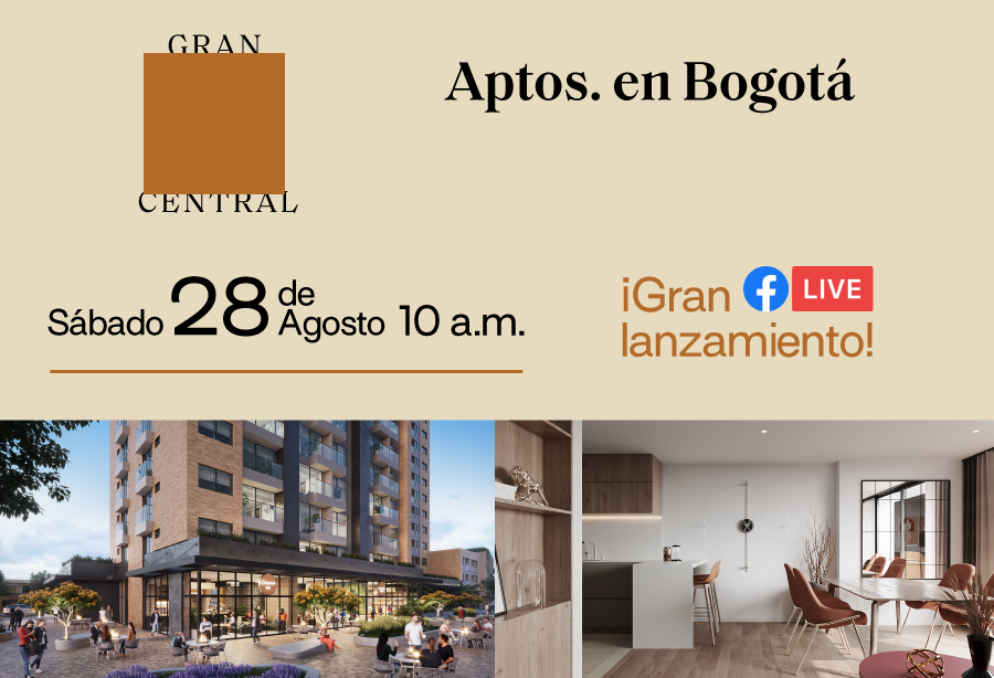 Gran Central, un proyecto de vivienda para los amantes de la ciudad de Bogotá
