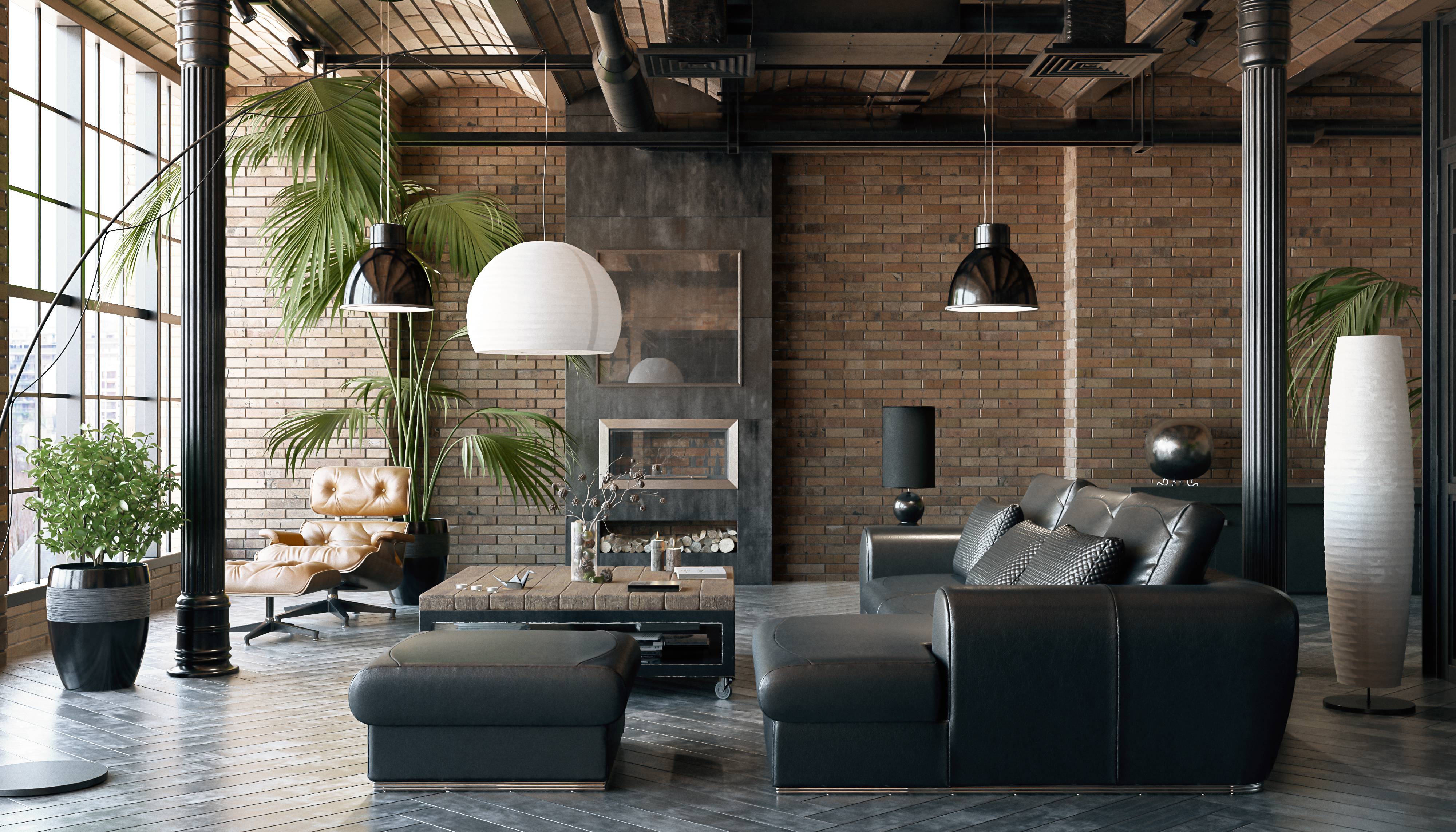 estilo-industrial-decoración